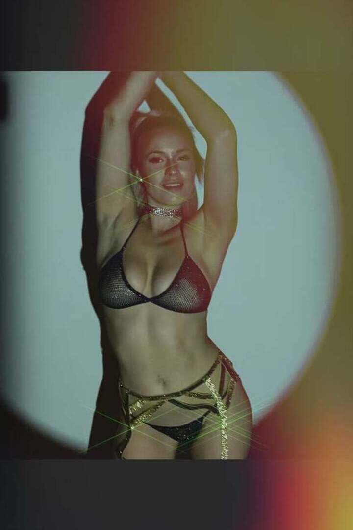 Leg Avenue Desire Rhinestone Bra Set Black in One Size 6