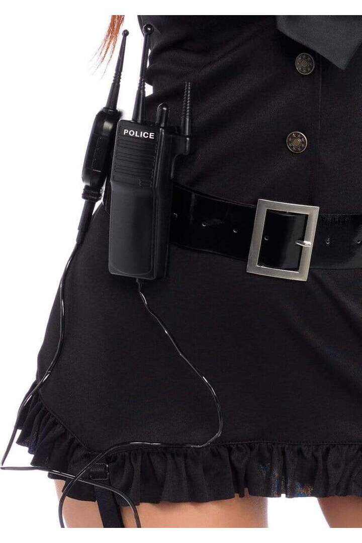 Leg Avenue Dirty Cop Costume in Black 4