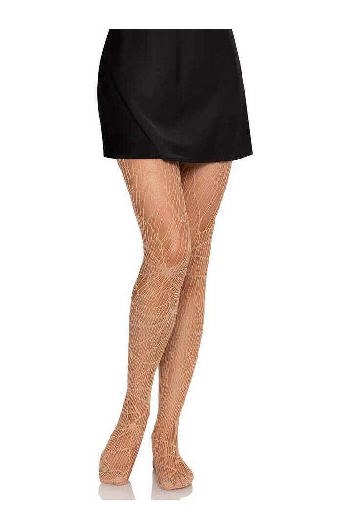 Leg Avenue Distressed Net Pantyhose in One Size 10