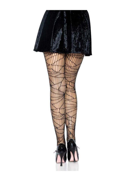 Leg Avenue Distressed Net Pantyhose in One Size 1