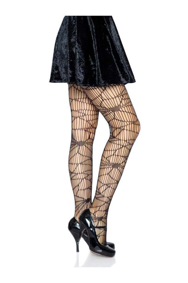 Leg Avenue Distressed Net Pantyhose in One Size 2