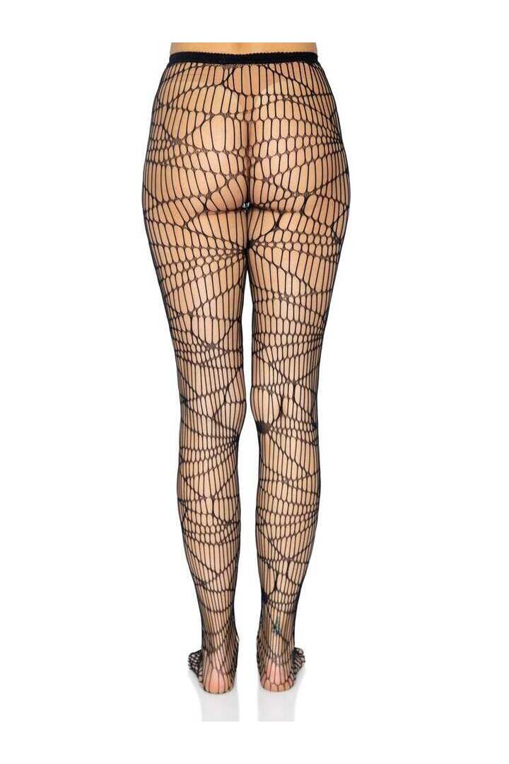 Leg Avenue Distressed Net Pantyhose in One Size 6