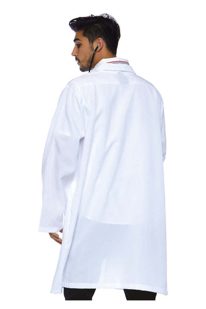Leg Avenue Dr. Phil Good Doctor Costume Set White in One Size 2