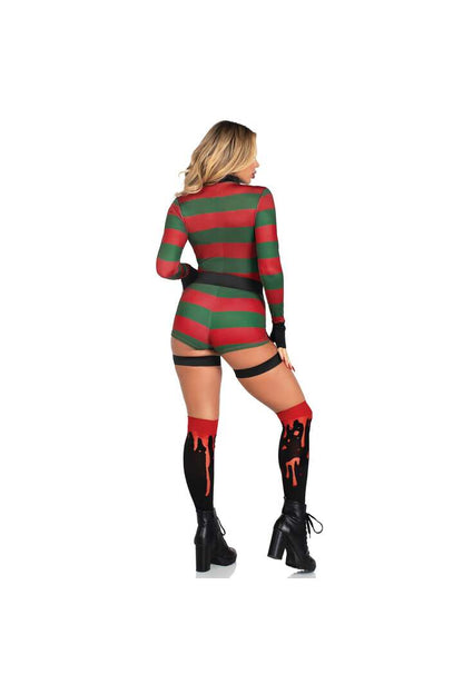 Leg Avenue Dream Killer Costume Red/Green 5