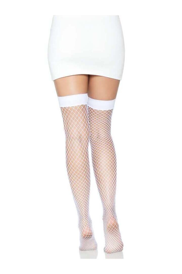 Leg Avenue Dream Net Thigh High Stockings in One Size 10