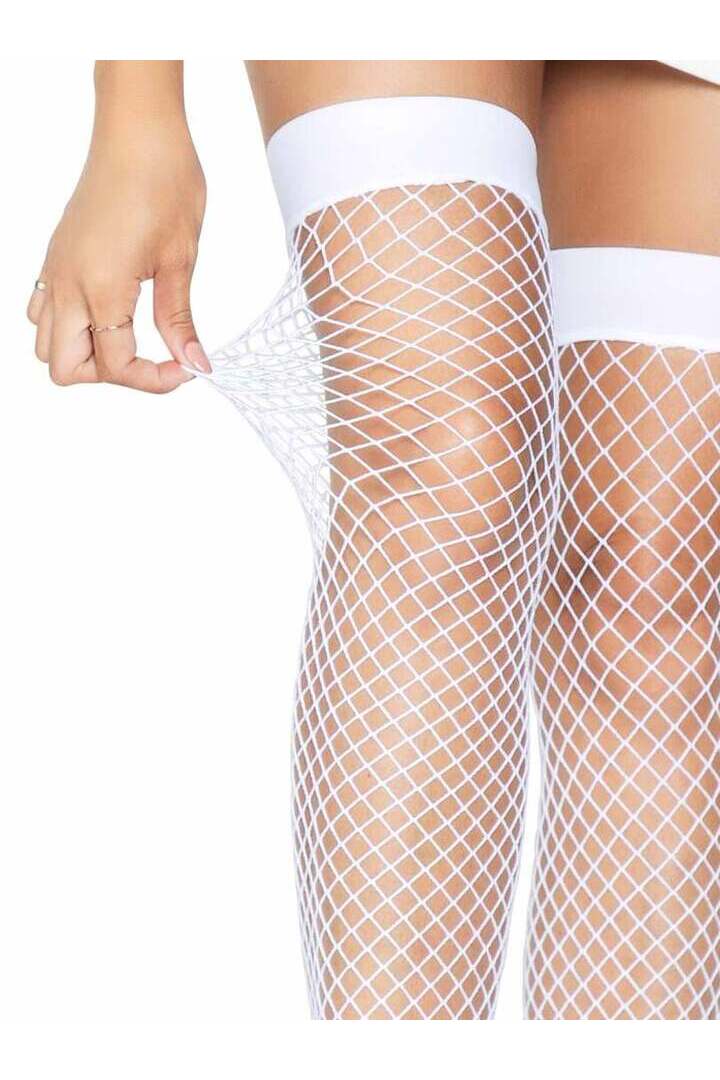 Leg Avenue Dream Net Thigh High Stockings in One Size 12