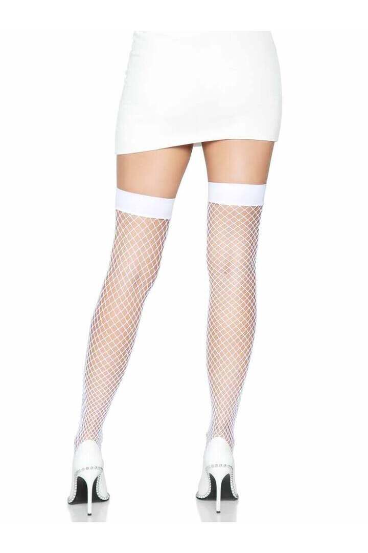 Leg Avenue Dream Net Thigh High Stockings in One Size 7