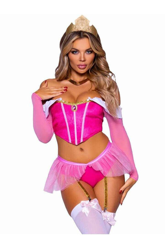 Leg Avenue Dreamy Princess Costume in Pink 