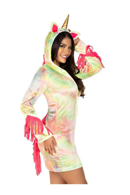 Leg Avenue Enchanted Unicorn Costume in Rainbow 2