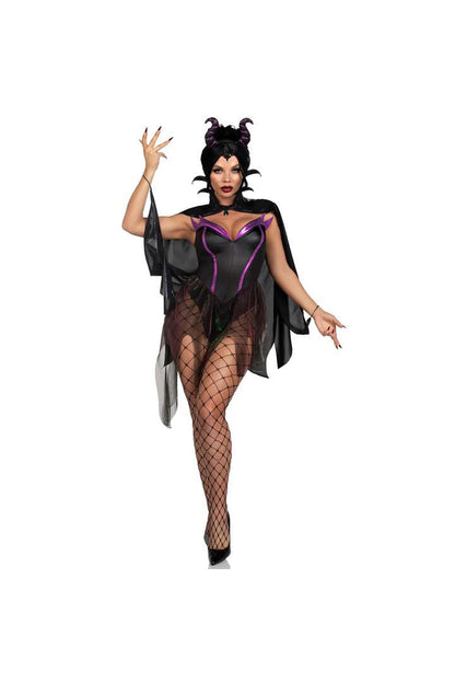 Leg Avenue Evil Enchantress Costume Black 3