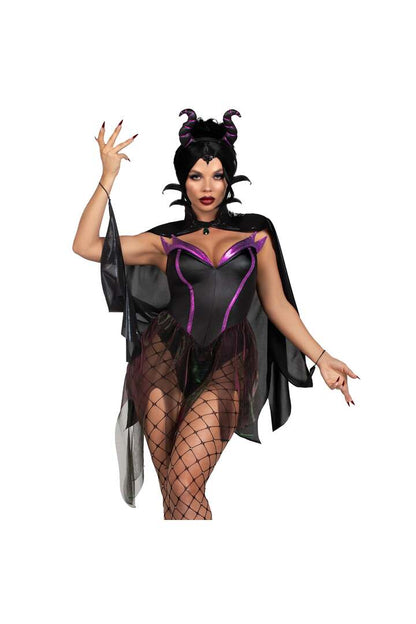 Leg Avenue Evil Enchantress Costume Black 