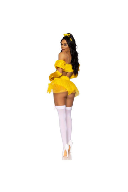 Leg Avenue Fairytale Beauty Costume Yellow 4