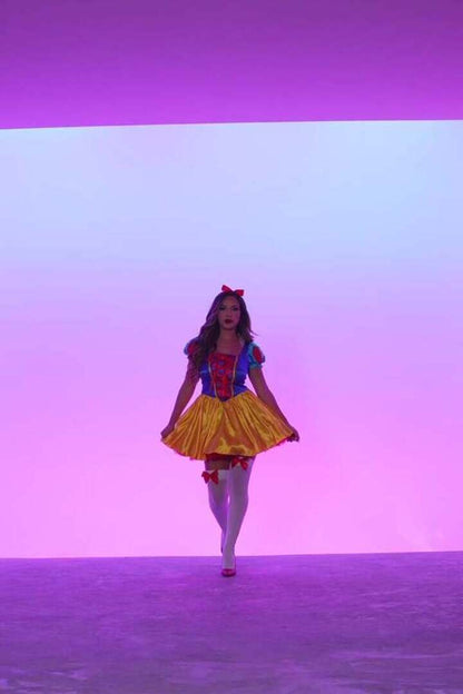 Leg Avenue Fairytale Snow White Costume in Yellow 2
