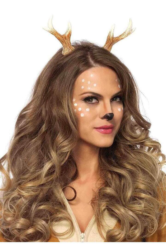 Leg Avenue Fawn Horn Animal Costume Headband Brown in One Size 