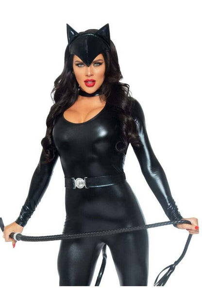 Leg Avenue Feline Femme Fatale Costume in Black 3