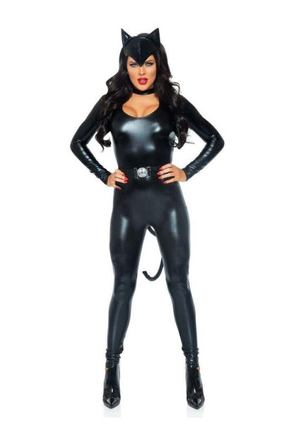 Leg Avenue Feline Femme Fatale Costume in Black 4