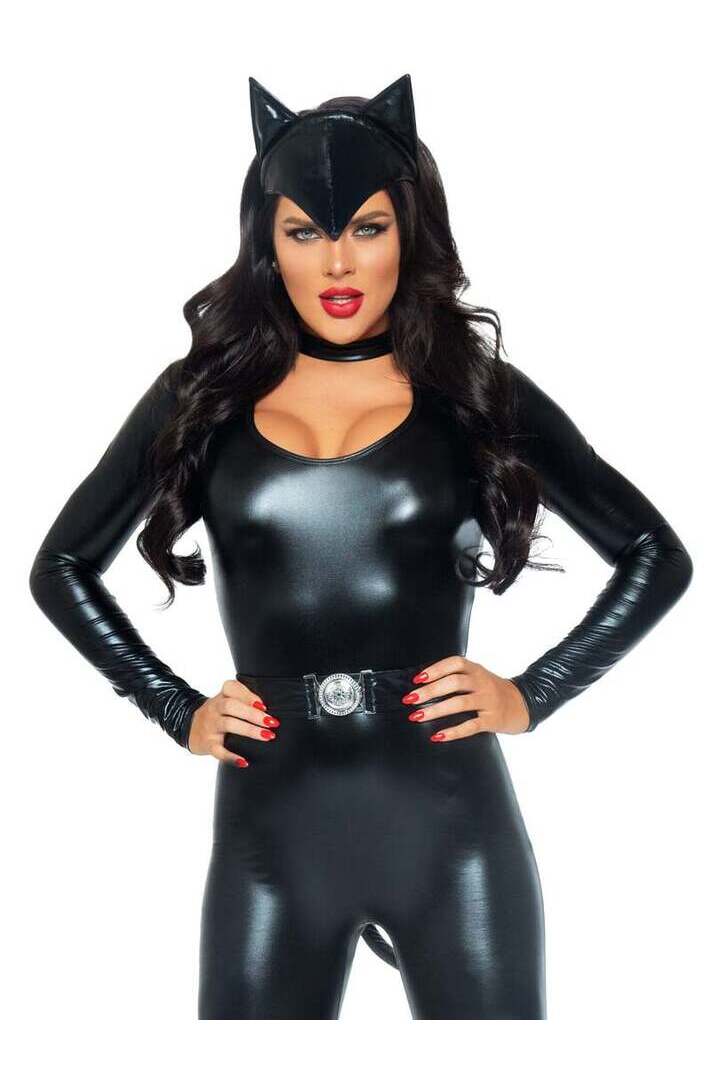 Leg Avenue Feline Femme Fatale Costume in Black 