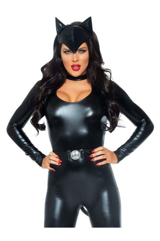 Leg Avenue Feline Femme Fatale Costume in Black 