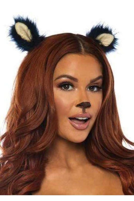 Leg Avenue Furry Animal Costume Ear Hair Clips in One Size 