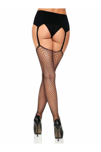 Leg Avenue Gem Industrial Net Stockings in One Size 2