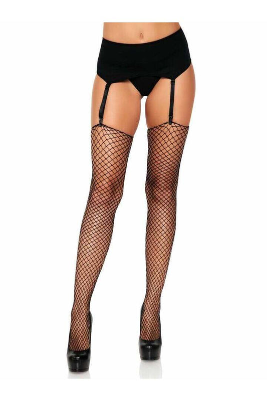 Leg Avenue Gem Industrial Net Stockings in One Size 