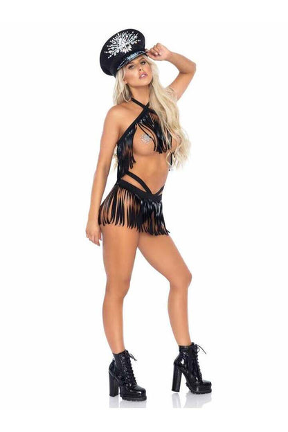 Leg Avenue Get Wild Fringe Bikini Set 4