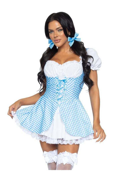 Leg Avenue Sexy Sunflower Princess Costume With Crown in Yellow 