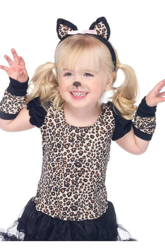 Leg Avenue Girl's Pretty Little Leopard Costume in Leopard 