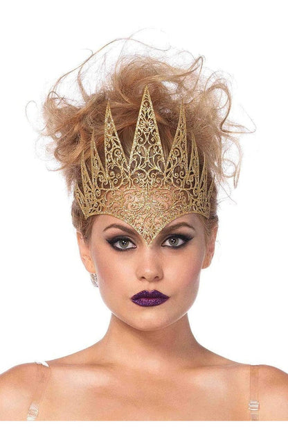 Leg Avenue Glitter Die Cut Filigree Royal Crown in One Size  1