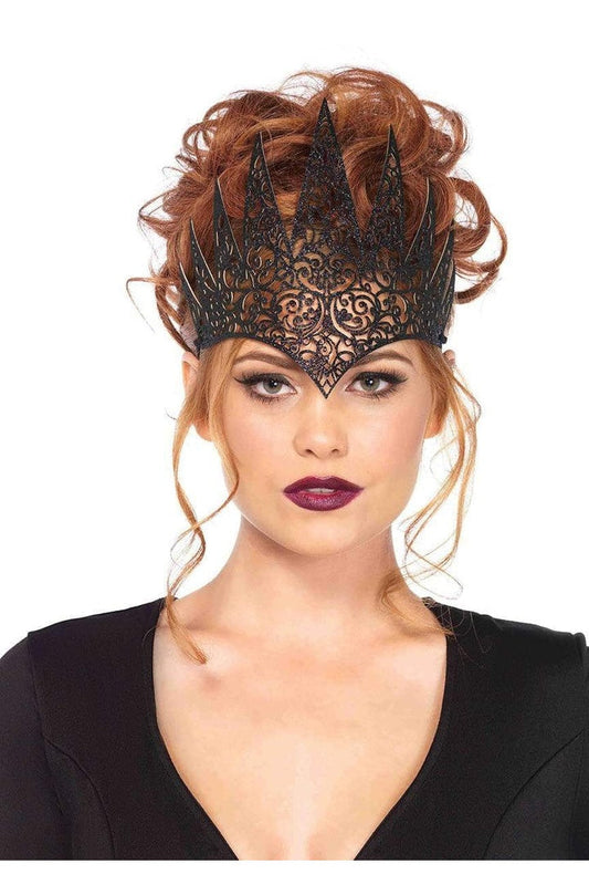 Leg Avenue Glitter Die Cut Filigree Royal Crown in One Size 