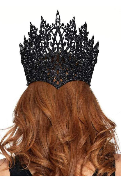 Leg Avenue Glitter Die Cut Royal Crown With Jewel Accent in One Size 2