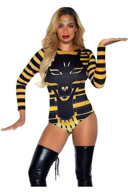 Leg Avenue Goddess Anubis Costume in Black/Gold 2