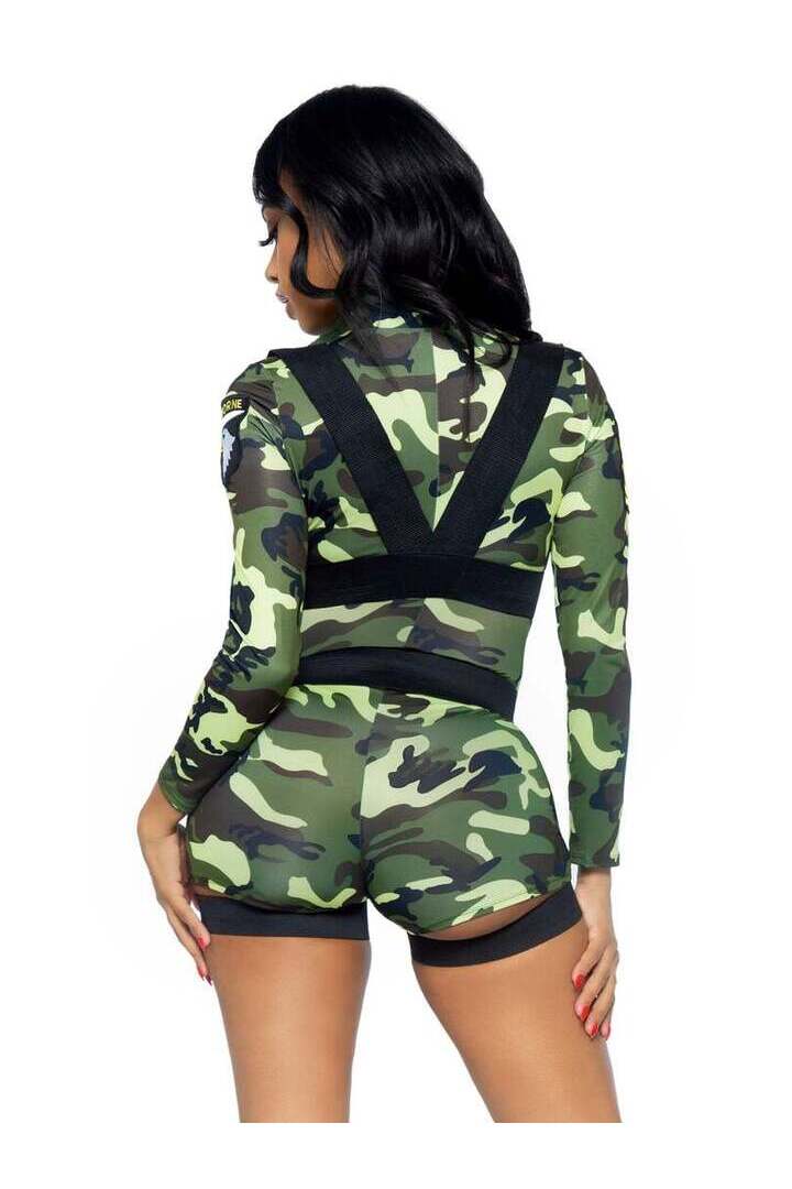 Leg Avenue Goin' Commando Costume in Camo 2