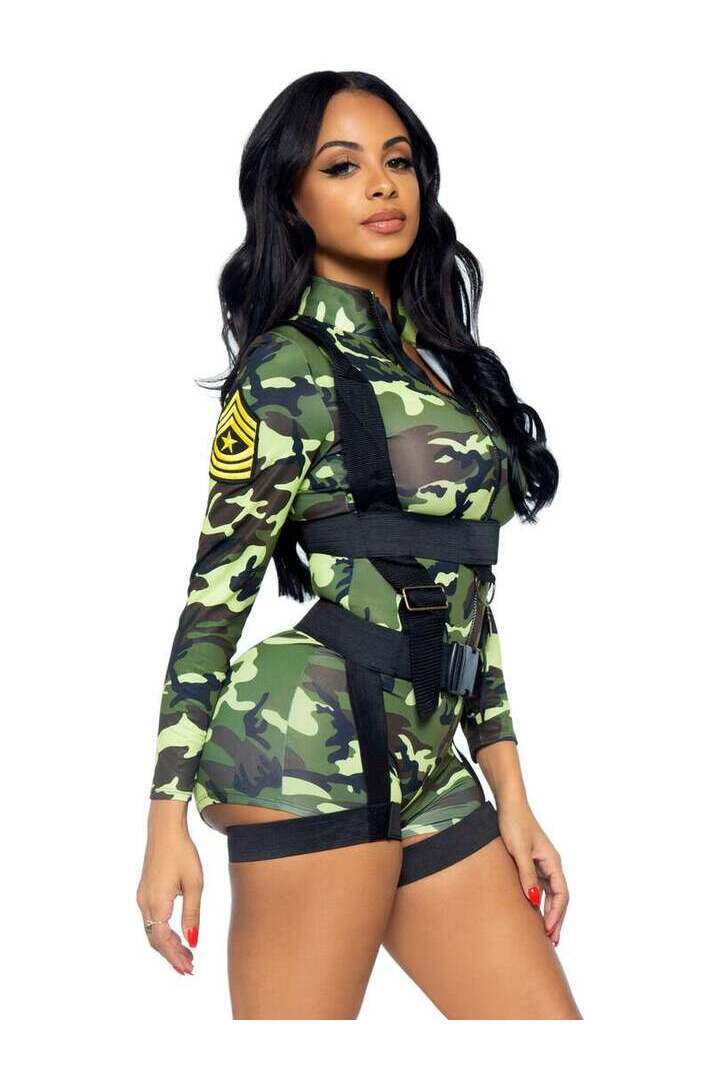 Leg Avenue Goin' Commando Costume in Camo 4