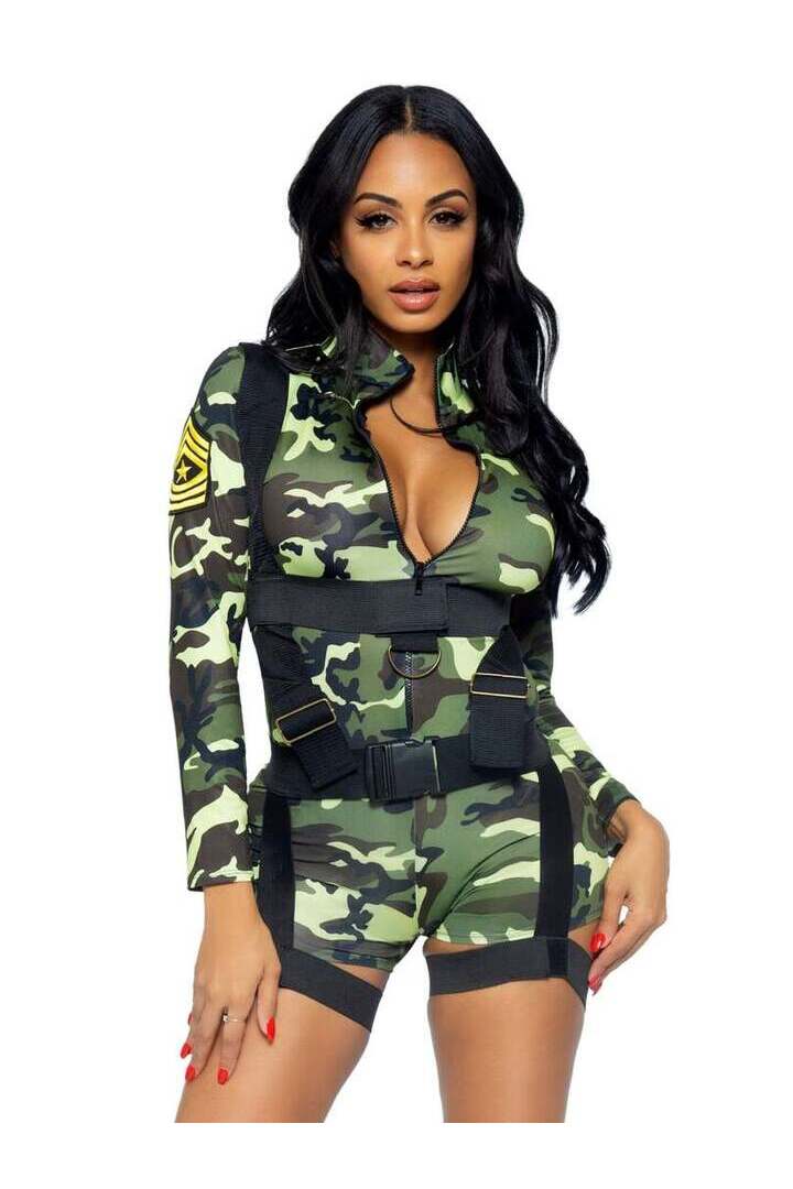 Leg Avenue Goin' Commando Costume in Camo 