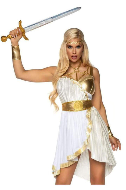 Leg Avenue Greek Goddess Costume in White 2