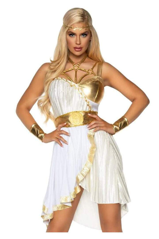 Leg Avenue Greek Goddess Costume in White 