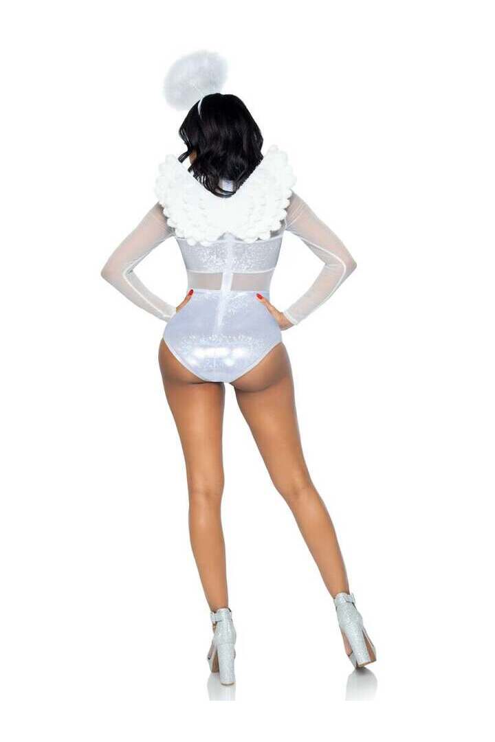 Leg Avenue Heavenly Angel Sexy Costume in White 4