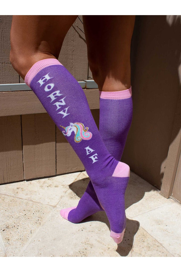 Leg Avenue Horny AF Knee Socks Multicolor in One Size  4