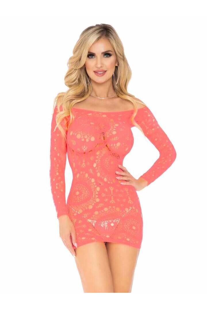 Leg Avenue Is This Love Lace Mini Dress in One Size 9
