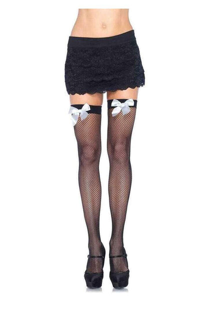 Leg Avenue Josi Fishnet Thigh Highs in One Size 8