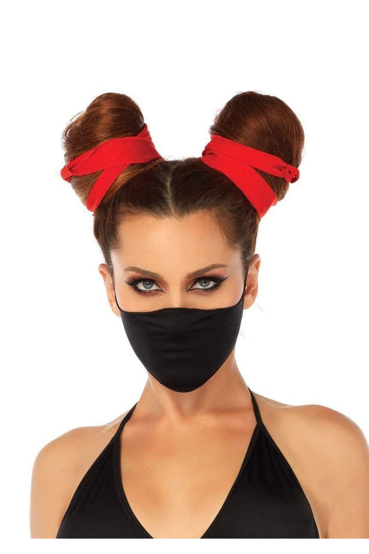 Leg Avenue Killer Ninja Costume Black/Red  3