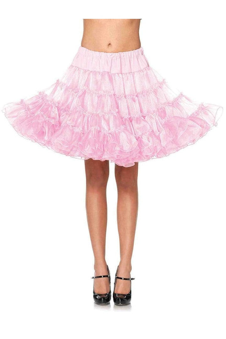 Leg Avenue Knee Length Deluxe Crinoline Petticoat Costume Skirt in One Size  1