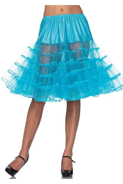 Leg Avenue Knee Length Layered Petticoat Costume Skirt in One Size 7
