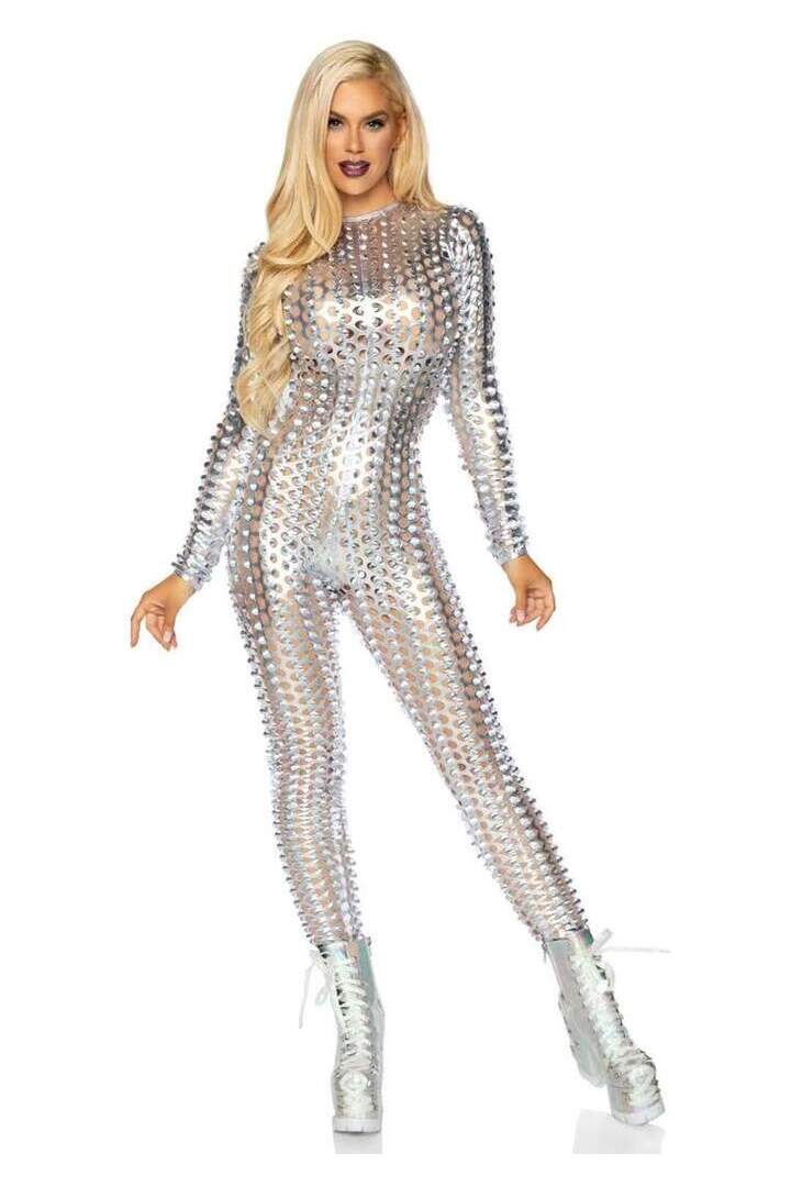 Leg Avenue Laser Cut Catsuit 2