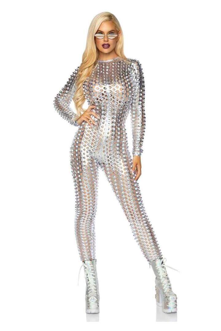 Leg Avenue Laser Cut Catsuit 4