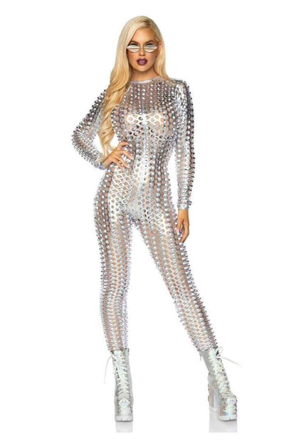 Leg Avenue Laser Cut Catsuit 4
