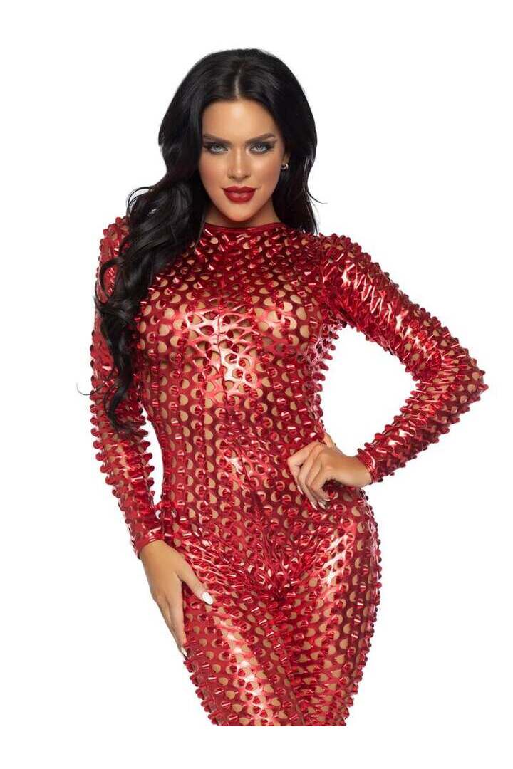 Leg Avenue Laser Cut Catsuit 5