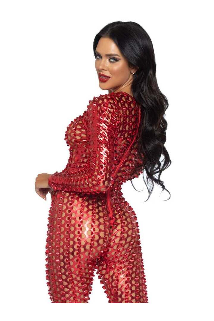Leg Avenue Laser Cut Catsuit 7