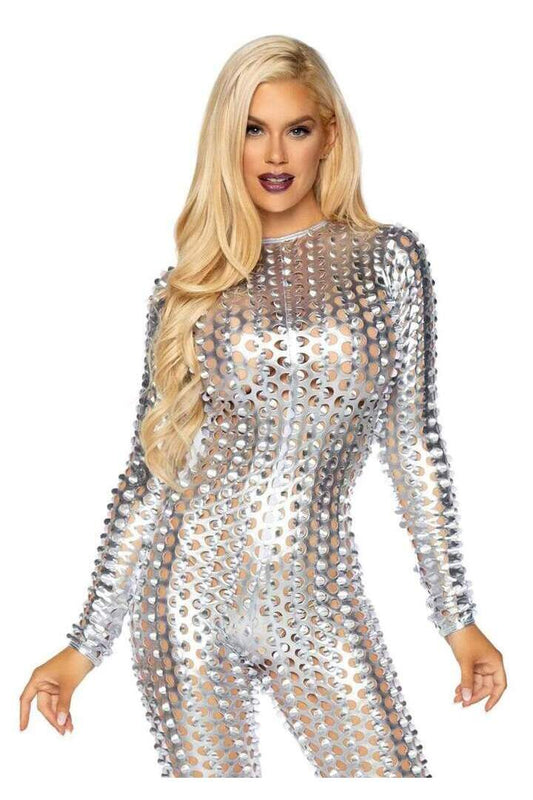 Leg Avenue Laser Cut Catsuit 